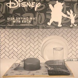 Dish rack and drying mat